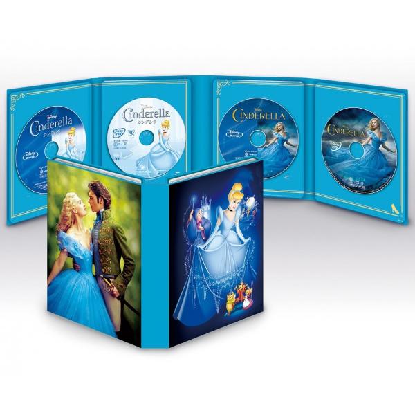 廃盤 シンデレラ MovieNEX コレクション 期間限定 ブルーレイ+DVD+デジタルコピー+Mo...