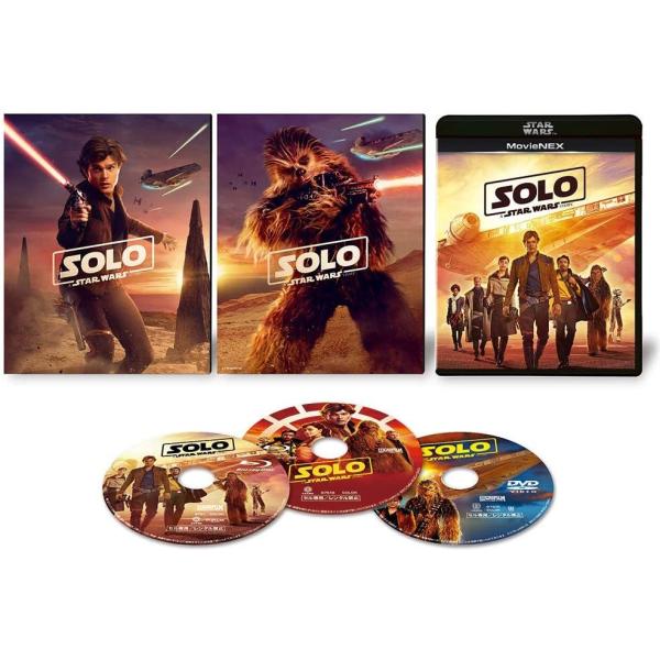 優良配送 スター・ウォーズ ハン・ソロ MovieNEX Blu-ray 初回限定盤