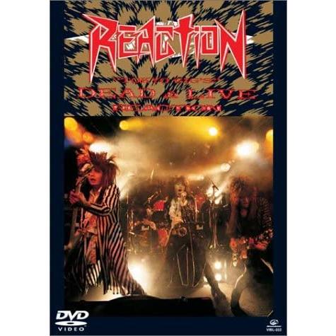 優良配送 廃盤 REACTION DVD DEAD &amp; LIVE TOKYO GIG’S FL