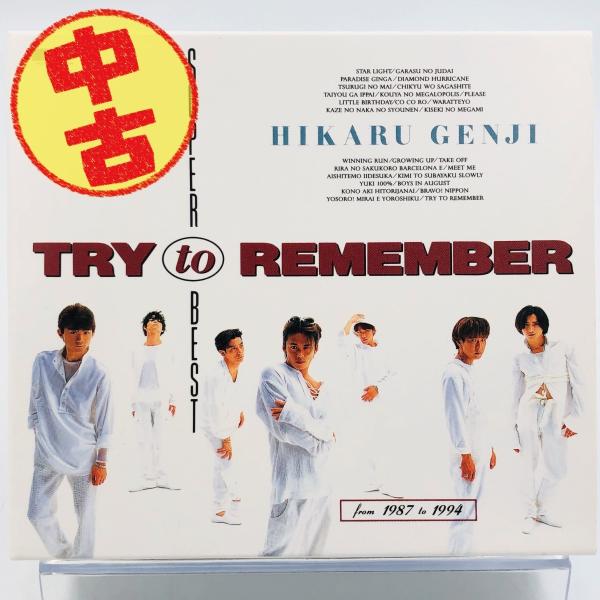 ボーナスストアPlus 10％対象 (USED品/中古品) 光GENJI CD TRY TO REM...