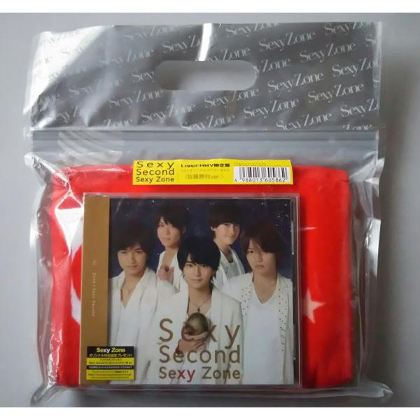 新品 Sexy Zone Sexy Second Loppi・HMV限定盤 CD+オリジナル・マフラ...