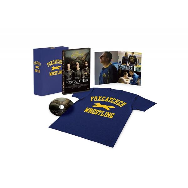 新品 送料無料 フォックスキャッチャー Tシャツ付Blu-ray ブルーレイ BOX（初回限定生産）...