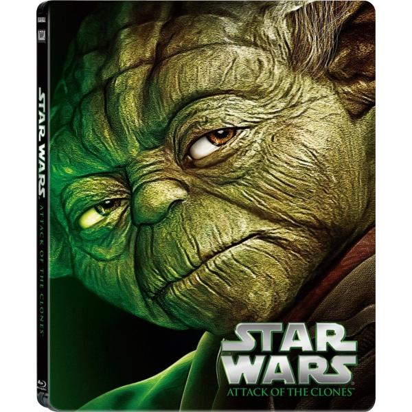 新品 送料無料 スター・ウォーズ エピソードII/クローンの攻撃 スチールブック仕様 Blu-ray...