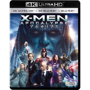 優良配送 X-MEN:アポカリプス 3枚組 4K ULTRA HD + 3D + Blu-ray ブ...