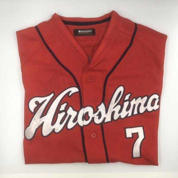 (USED品/中古品) 堂林翔太 広島東洋カープ 7  ハイクオリティユニフォーム ビジターLサイズ...