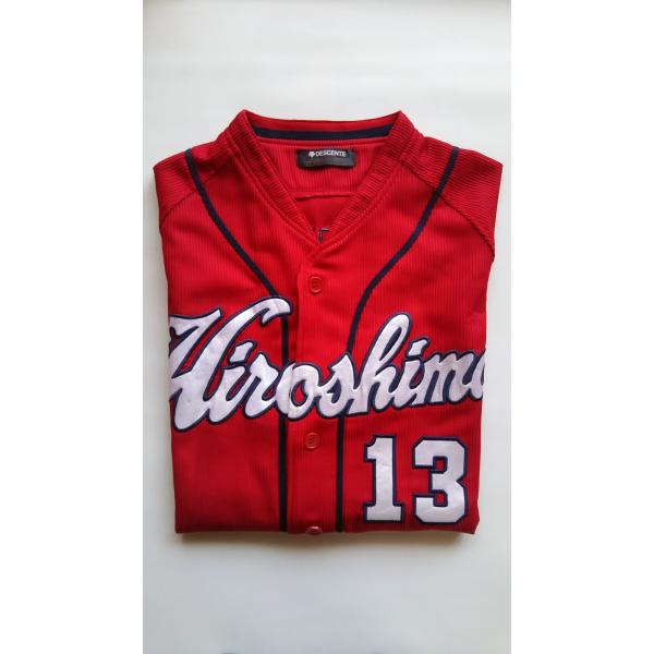 (USED品/中古品) 広島東洋カープ Carp 堂林翔太 旧背番号 13  ハイクオリティユニフォ...