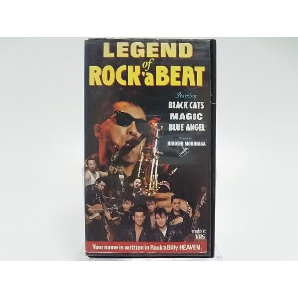 (USED品/中古品) VHS LEGEND of ROCK&apos;a BEAT BLACK CATS M...