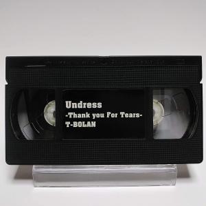 (USED品/中古品) 廃盤 T-BOLAN VHS Undress -Thank you For Tears FC限定 ビデオ 森友嵐士