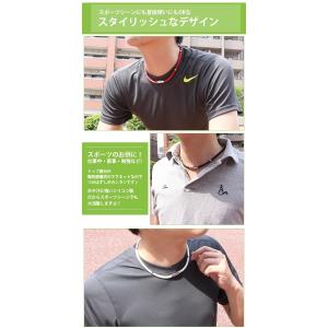 磁気ネックレス スポーツ メンズ おしゃれ ゴ...の詳細画像4