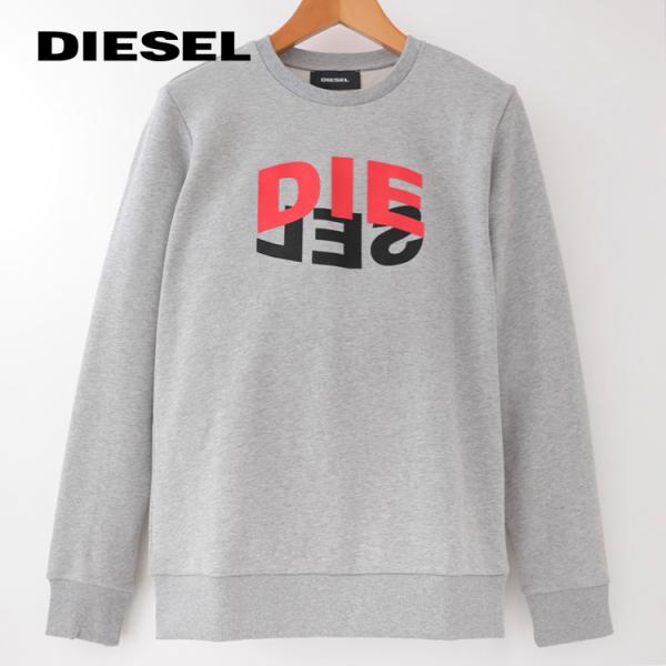 ディーゼル DIESEL トレーナー スウエット メンズ ブランド ロゴ 裏毛 トップス ブラック ...