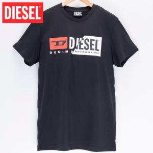 ディーゼル DIESEL Tシャツ 半袖 メンズ ブランド ロゴ 黒 紺 白 丸首 T-DIEGO CUTY｜レッドスターヤフーショップ