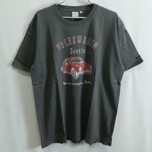 フォルクスワーゲン volkswwagen Tシャツ メンズ 半袖Tシャツ 大きいサイズ 2L 3L 4L 綿100% ワーゲン ビートル プリント Tシャツ JVW8301