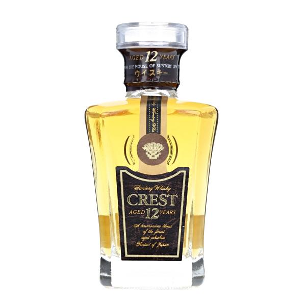 【ミニチュアボトル】サントリー クレスト 12年 ウイスキー 箱なし 50ml 43％　KBM123...