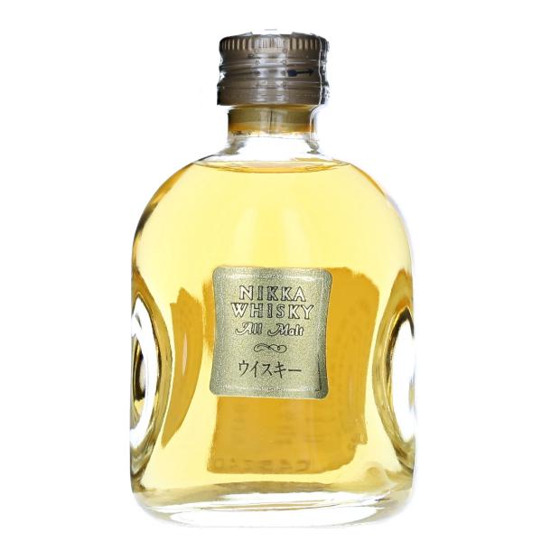 【ミニチュアボトル】ニッカ オールモルト ウイスキー 箱なし 50ml 43％　KBM1278