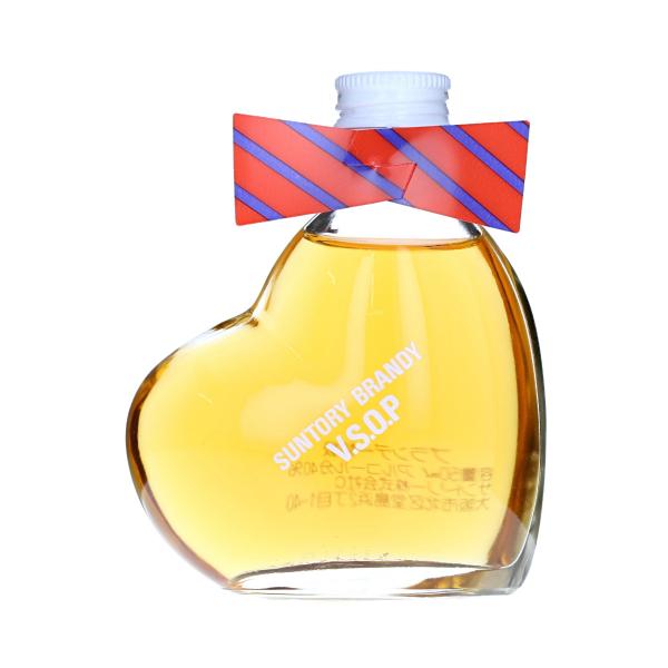 【ミニチュアボトル】サントリー VSOP ハート型ボトル ブランデー 箱なし 50ml 40％　KB...