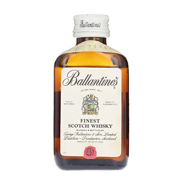 【ミニチュアボトル】バランタイン ファイネスト スコッチ ウイスキー 特級表示 箱なし 50ml 4...
