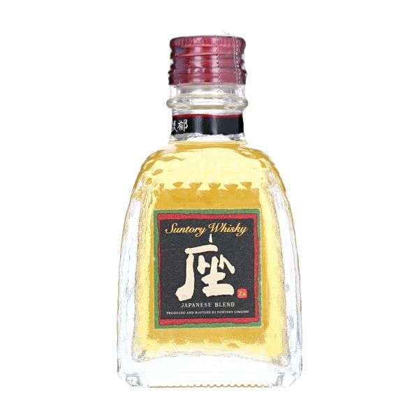 【ミニチュアボトル】サントリー 座 ウイスキー 箱なし 50ml 40％　KBM1407