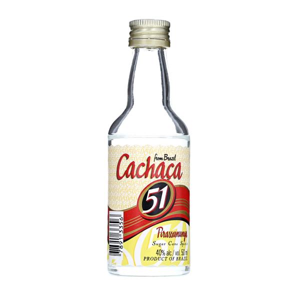 【ミニチュアボトル】カシャーサ 51 ブラジル スピリッツ 箱なし 50ml 40%　KBM1429