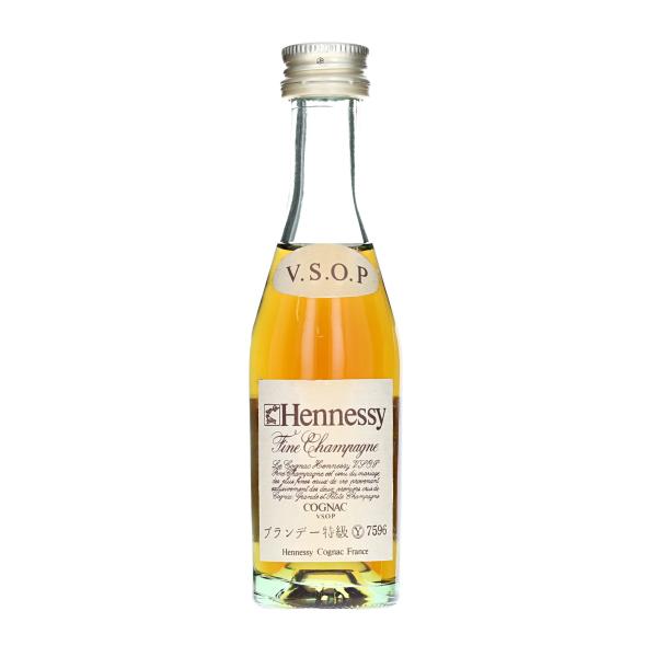 【ミニチュアボトル】ヘネシー VSOP コニャック 特級表示 箱なし 29ml 40％　KBM146...