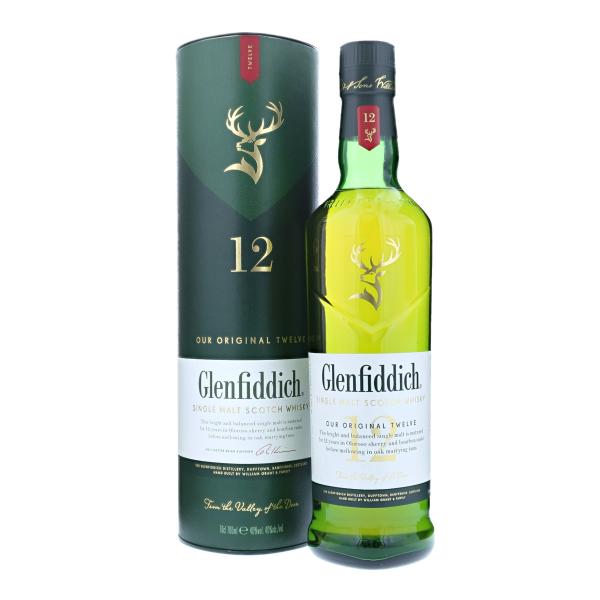 グレンフィディック 12年 シングルモルト 箱付 700ml 40％　YS-GLENFIDDICH1...