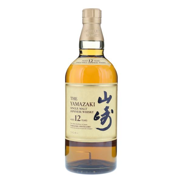 サントリー 山崎 12年 シングルモルト 箱なし 700ml 43％　YS-YZ12-J-QR