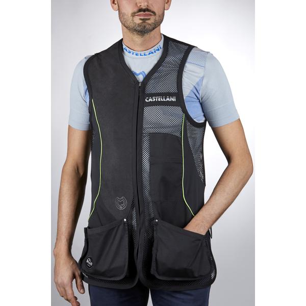 CASTELLANI カステラーニ リオ メッシュベスト黒 トラップ用