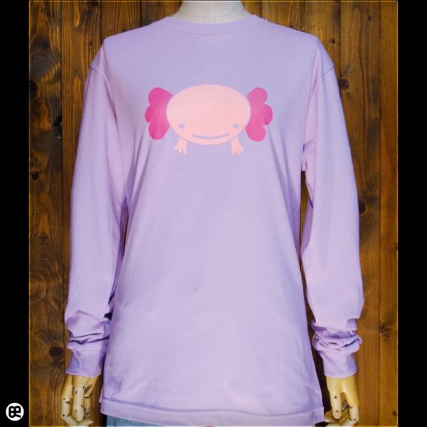 1.6インチリブロンＴ：ウーパールーパー(LP)：ライトパープル