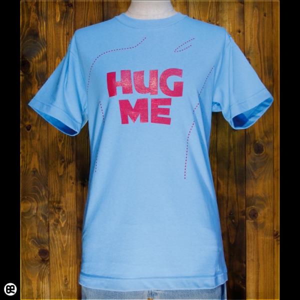 HUGME：エアーブルー：Tシャツ