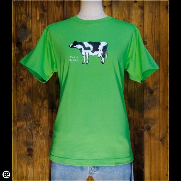 おれのうし：グリーン：Tシャツ