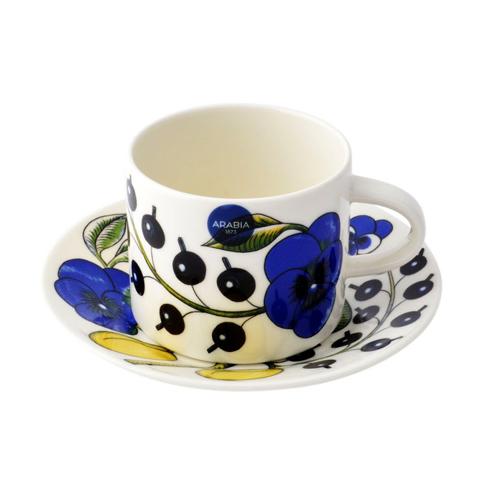 アラビアフィンランド パラティッシイエロー　コーヒーカップ＆ソーサー  (Arabia Finlan...