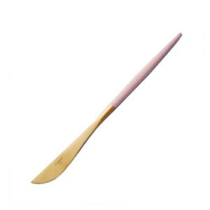 Cutipol GOA  デザートナイフ ピンク×ゴールド / クチポールゴア