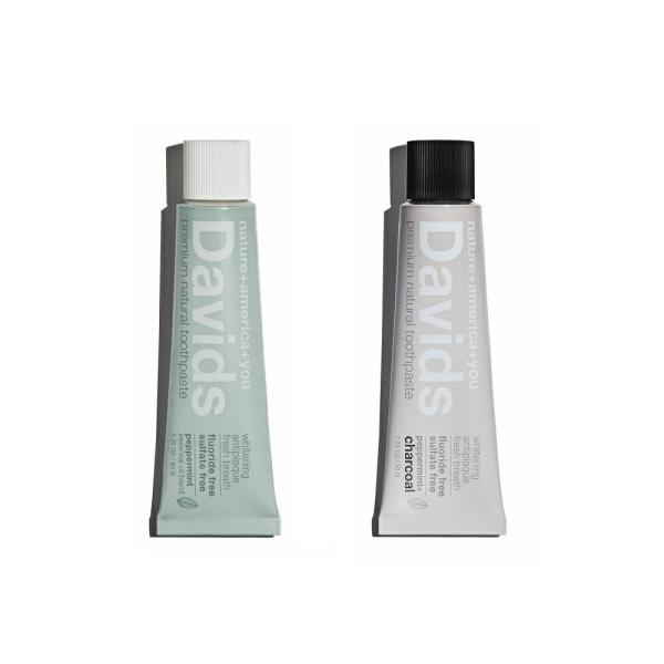 【ミニサイズ】 Davids (デイヴィッズ) ホワイトニングトゥースペースト ミニ 50g (歯磨...