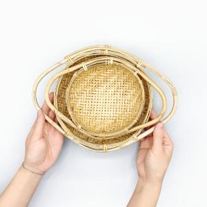 People Tree ハンドル付き竹ざる(2...の詳細画像4