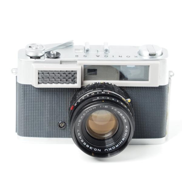 KONICA コニカ S II HEXANON 48mm F2 レンジファインダー フィルムカメラ ...
