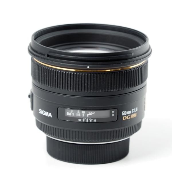 SIGMA 50mm F1.4 EX DG HSM ニコン Fマウント用 フルサイズ対応 31055...