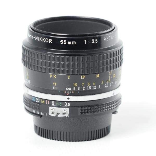 Nikon Ai Micro-NIKKOR 55mm f3.5 ニコン マイクロニッコール Fマウン...