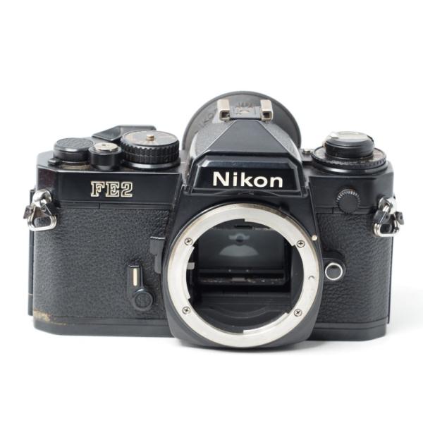 Nikon ニコン FE2 ブラック ボディ フィルム一眼レフ #15049