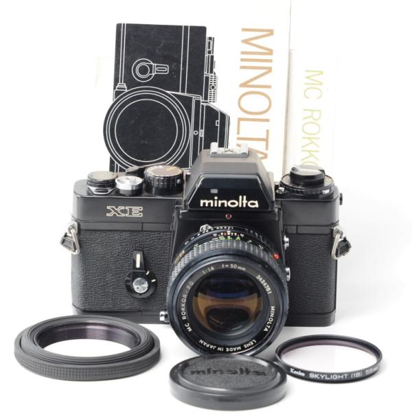 MINOLTA XE MC ROKKOR-PF 1:1.4 f=50mm ミノルタ 一眼レフ フィル...