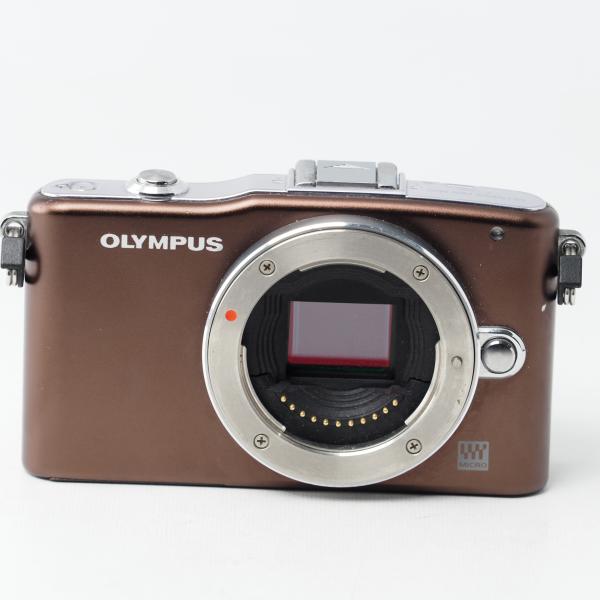OLYMPUS PEN mini E-PM1 ボディ ブラウン #15471