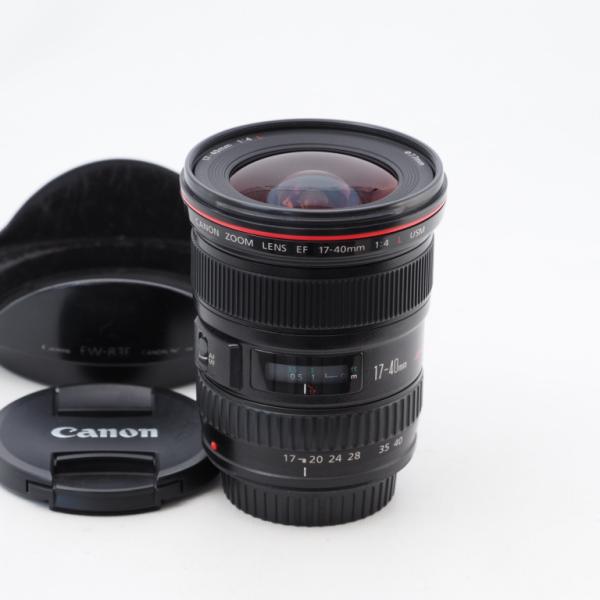 Canon キヤノン広角ズームレンズ EF17-40mm F4L USM フルサイズ対応 #7618