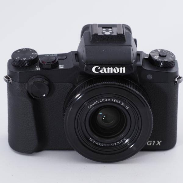 Canon キヤノン コンパクトデジタルカメラ PowerShot G1 X Mark III ブラ...
