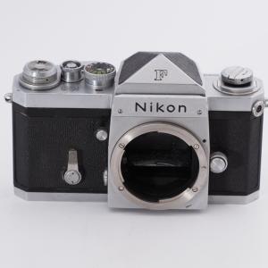 Nikon ニコン F フィルム一眼レフカメラ ボディ シルバー #9556｜reddingstore