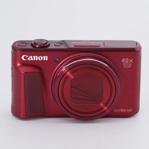 Canon キヤノン デジタルカメラ PowerShot SX720 HS レッド 光学40倍ズーム...