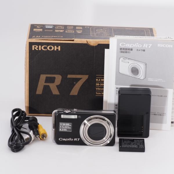RICOH リコー コンパクトデジタルカメラ Caplio (キャプリオ) R7 ブラック 800万...