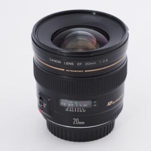Canon キヤノン 単焦点レンズ EF 20mm F2.8 USM フルサイズ対応 #9666｜reddingstore
