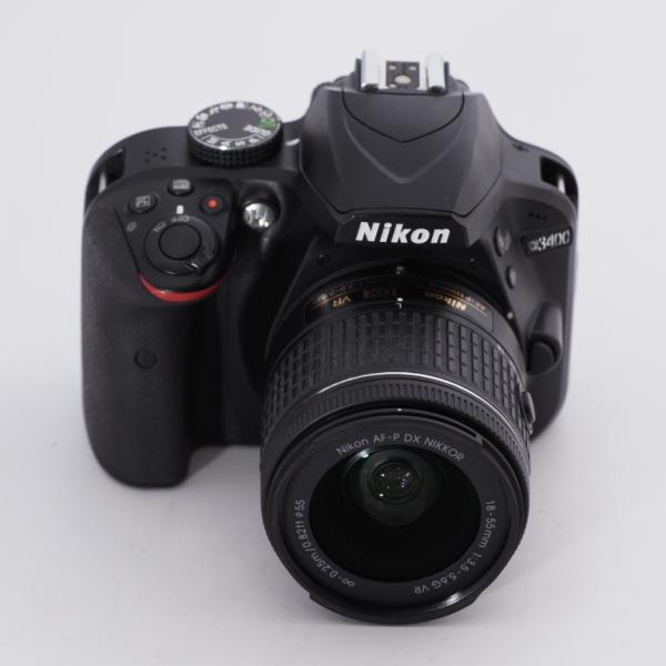 Nikon ニコン デジタル一眼レフカメラ D3400 AF-P 18-55 VR レンズキット ブ...