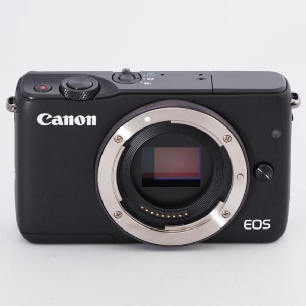 Canon キヤノン ミラーレス一眼カメラ EOS M10 ボディ ブラック EOSM10BK-BO...