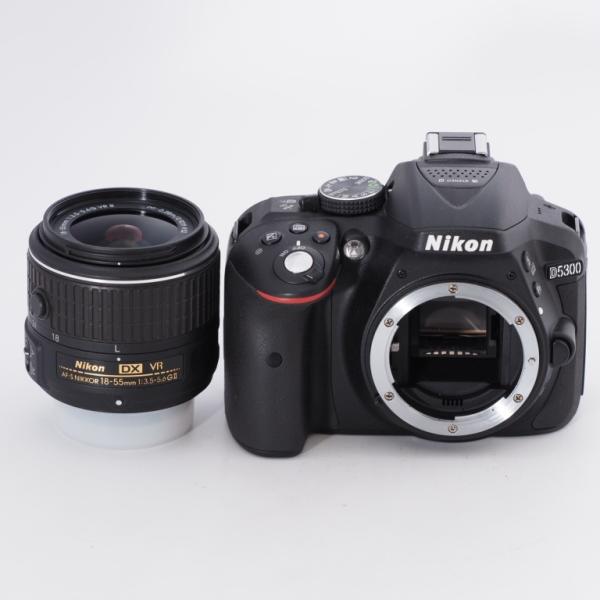 Nikon ニコン デジタル一眼レフカメラ D5300 18-55mm VR II レンズキット ブ...