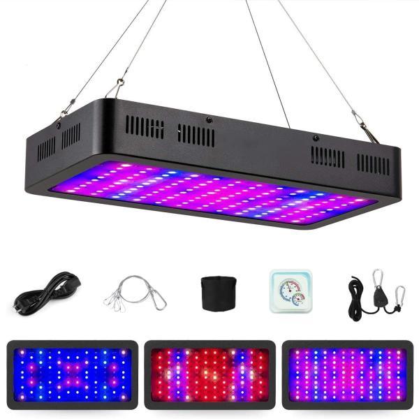 【5%OFF割引】植物成長ライト 1500W LED植物育成ライト フルスペクトル 植物ライト 2つ...