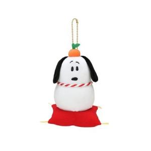 ピーナッツ スヌーピー かがみもちスヌーピー キーチェーンマスコット Peanuts Snoopy スヌーピーグッズ 雑貨 鏡餅 招福 干支 戌 犬 Sn かわいい雑貨屋さん Fleur フルル 通販 Yahoo ショッピング